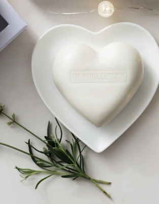 Porcelain Heart Soap Plate