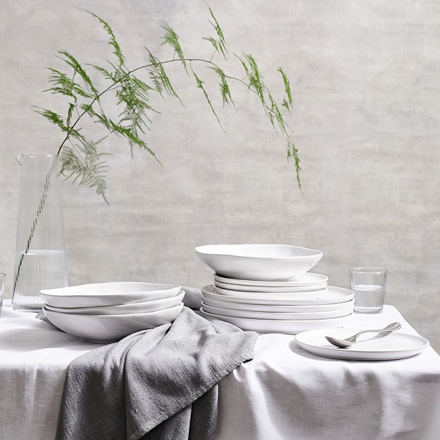 Portobello 12 Piece Dinner Set | Tableware | The  White Company