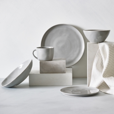 Portobello Cereal Bowl - Grey