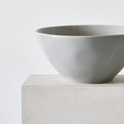 Portobello Cereal Bowl - Grey