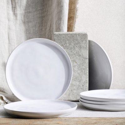 Portobello Dinner Plate - Set of 6 | Tableware | The White Company US