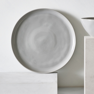 Portobello Dinner Plate - Gray
