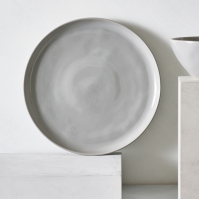Portobello Dinner Plate - Grey