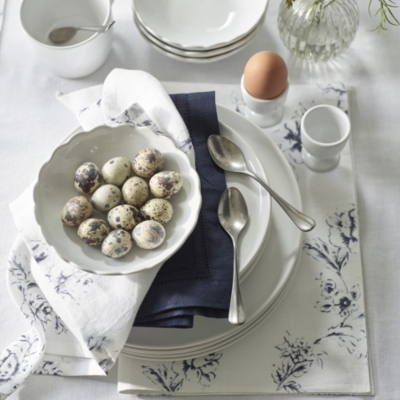 Portobello Egg Cup - White