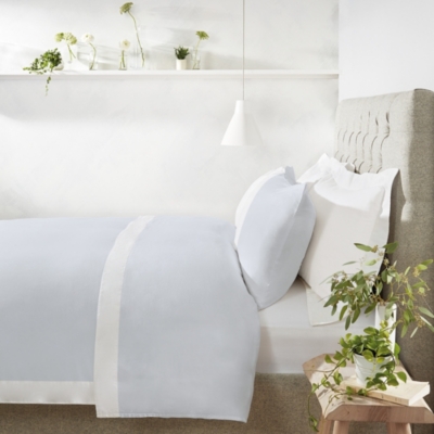 THE WHITE COMPANY ポルトベロ シングル コットン フラットシーツ