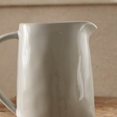 Portobello Jug – Large - White