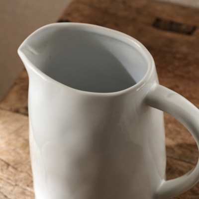 Portobello Jug – Large - White