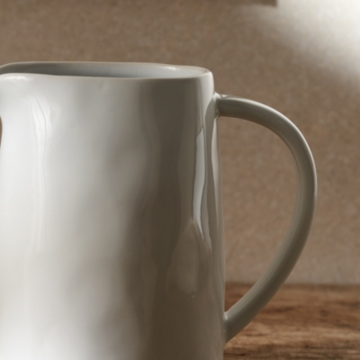 Portobello Jug – Large - White