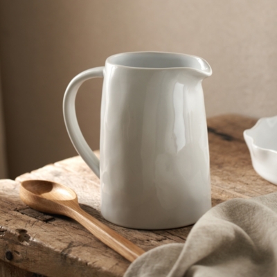 Portobello Jug – Large - White