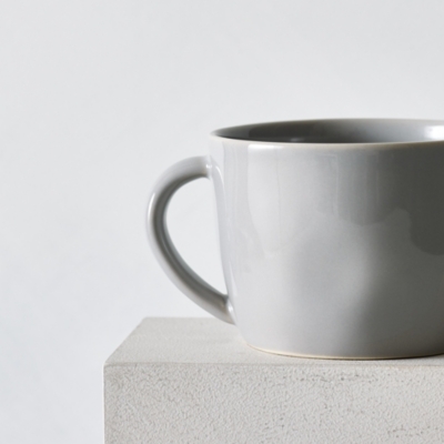 Portobello Mug - Gray