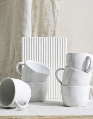 Portobello Mugs – Set of 6