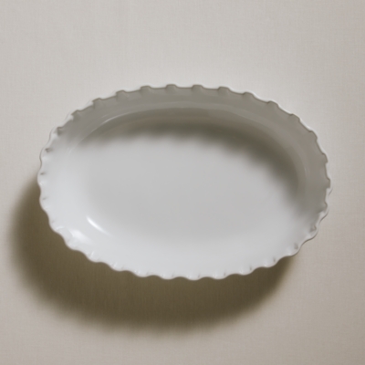 Portobello Ruffle Oven Dish – Large