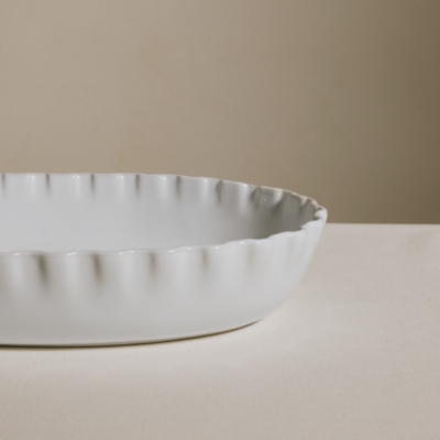 Portobello Ruffle Oven Dish – Large