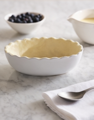Portobello Ruffle Oven Dish – Small