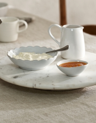 Portobello Scalloped Bowls - Set of 2