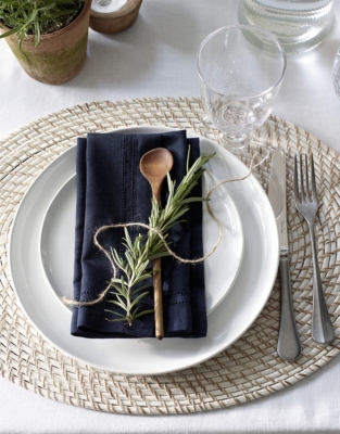 Portobello White Dinner Plate – Set of 6