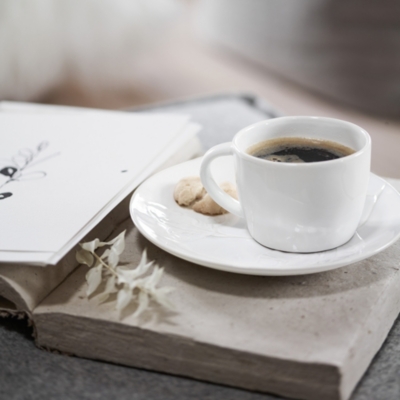 Portobello White Mug - Set of 6 | Tableware | The White Company UK