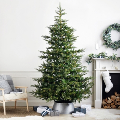 Pre Lit Grand Spruce Christmas Tree – 9ft | Christmas Trees | The White ...