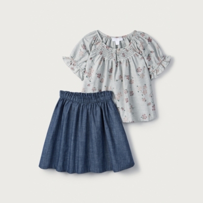 white company baby dress