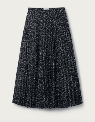Printed Pleated Skirt | Clothing Sale | The White Company UK