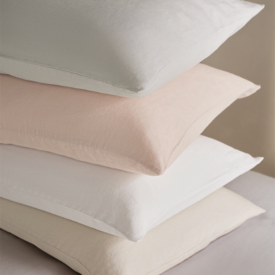 Pure Linen Classic Pillowcase – Single