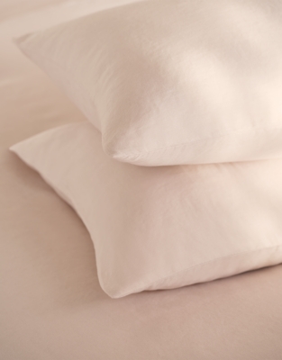 Pure Linen Classic Pillowcase – Single