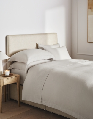 Pure Linen Deep Fitted Sheet