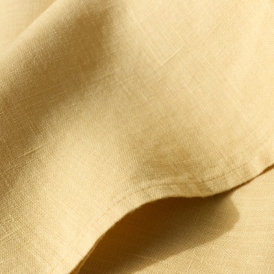 Pure Linen Napkins – Set of 4 - Soft Yellow
