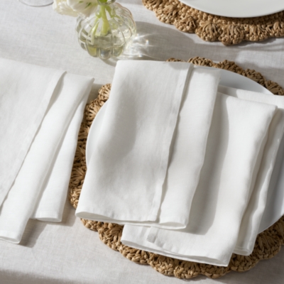 Pure Linen Napkins – Set of 4
