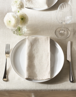 Pure Linen Napkins – Set of 4 - Natural