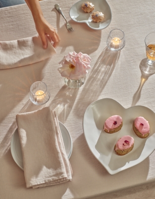 Pure Linen Napkins – Set of 4 - Blush