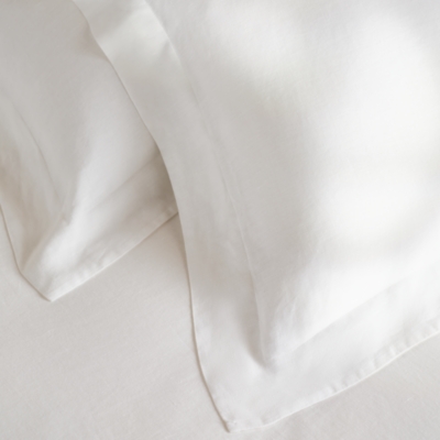 Pure Linen Oxford Pillowcase – Single