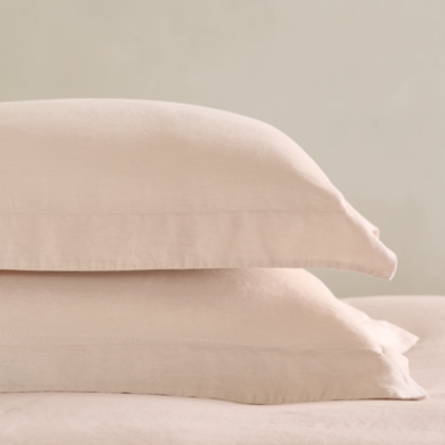 Pure Linen Oxford Pillowcase – Single