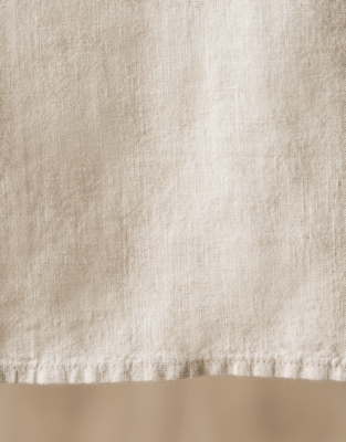 Pure Linen Table Runner - Natural
