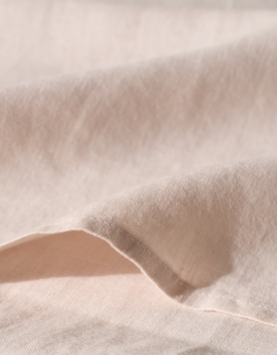 Pure Linen Table Runner - Blush