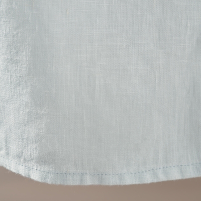 Pure Linen Table Runner - Pale Blue