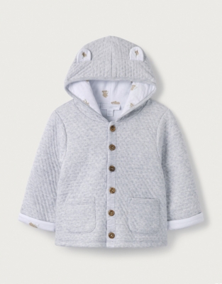 Quilted Jersey Koala Jacket | New In Baby | The White Company US