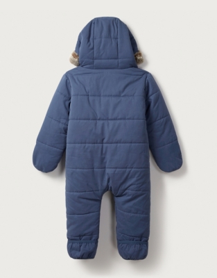 White company best sale baby snowsuit