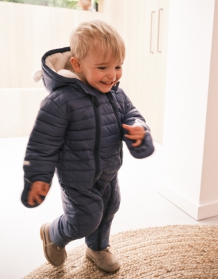 White company hot sale snowsuit