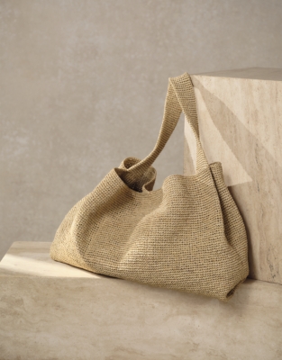 Raffia Oversized Bag