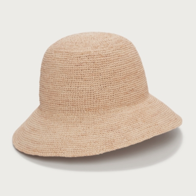 Raffia Short Brim Hat