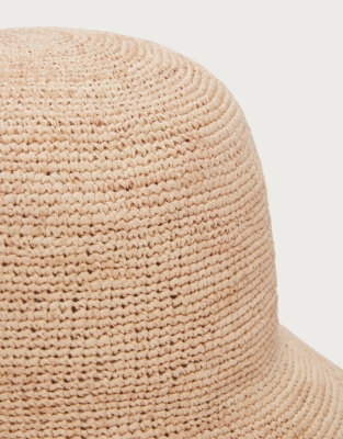 Raffia Short Brim Hat