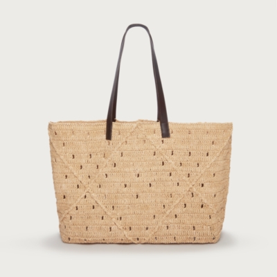 Raffia Tote Bag