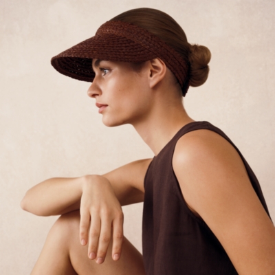 Raffia Visor