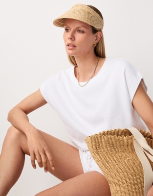 Raffia Visor
