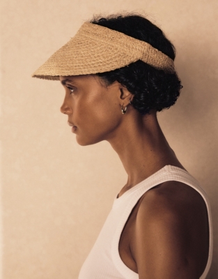 Raffia Visor