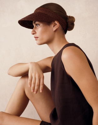 Raffia Visor