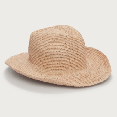 Raffia Western Hat