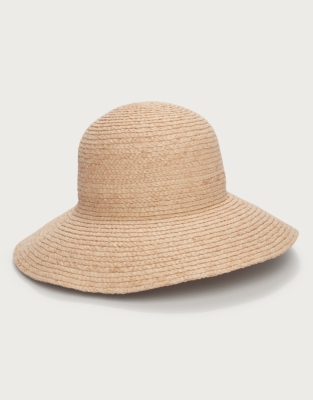 Raffia Wide Brim Hat