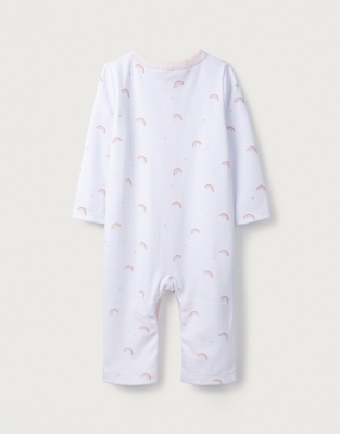 Rainbow Print Sleepsuit 